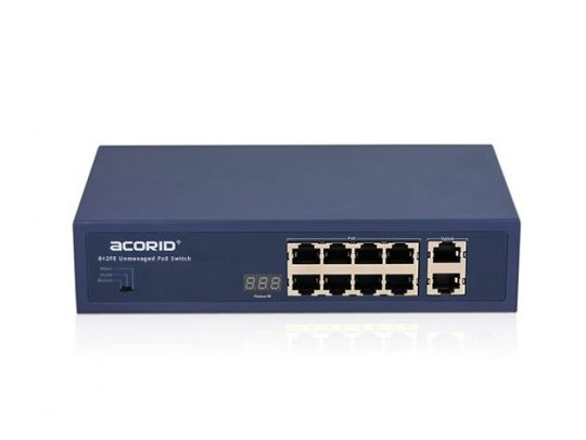 LS1708P2E unmanaged PoE Switch